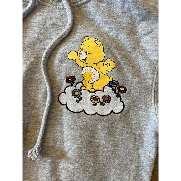 Care Bears gray hoodie pullover sweatshirt, Vintage, Women's size XXS - Picture 4 of 10